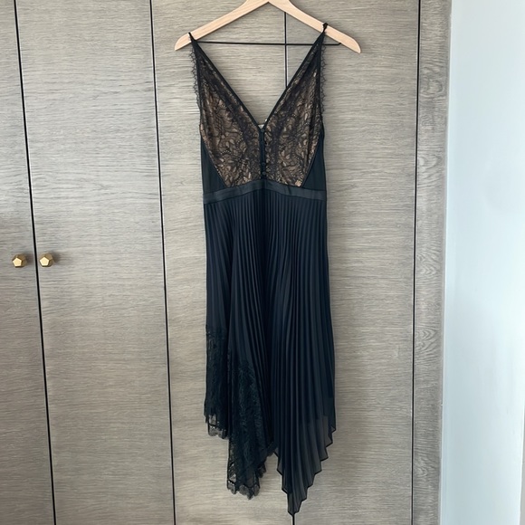 Jonathan Simkhai pleated lace dress size 8 - Picture 5 of 11